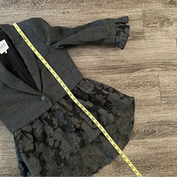 SEA New York Filcoupe lace wool combo blazer - Picture 8 of 14